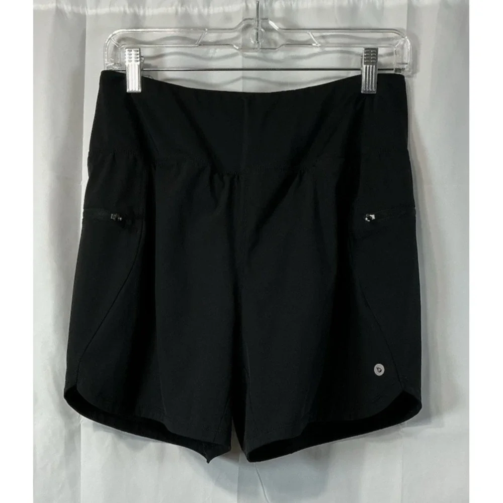 Baleaf Women's Sz Medium 3D Padded Cycling Black Bike Shorts Peloton